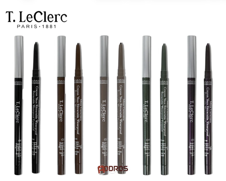 T-Leclerc Cosmetics Waterproof Eye Pencil Mine Charactere